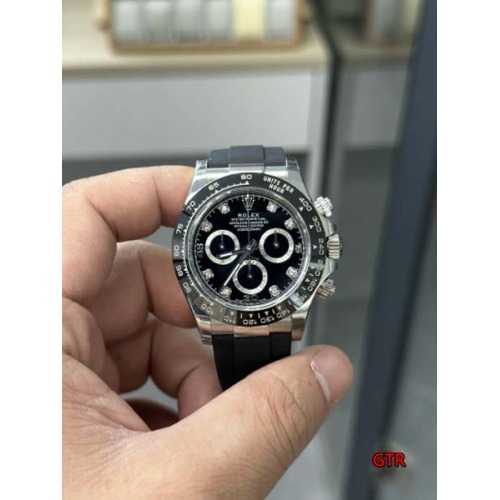 ロレックス高品質42mm自動巻 腕時計