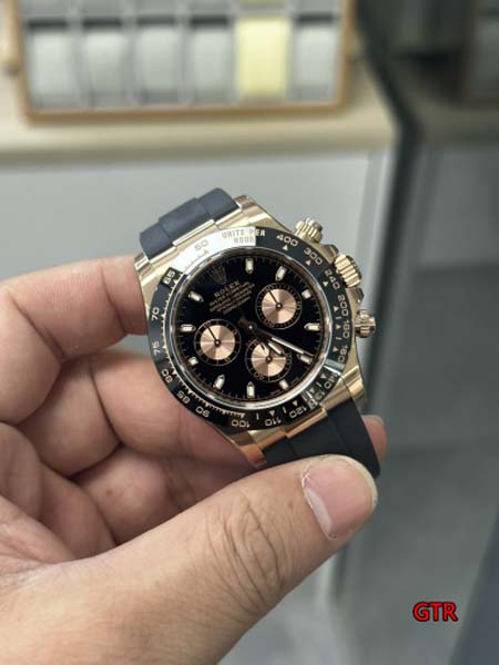 ロレックス高品質42mm自動巻 腕時計