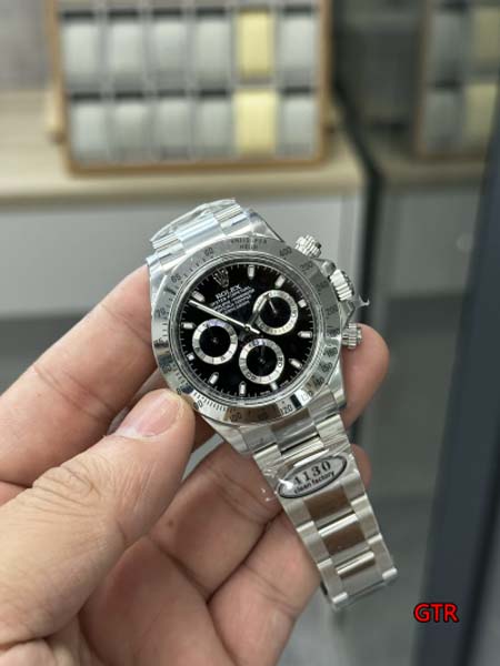 ロレックス高品質42mm自動巻 腕時計