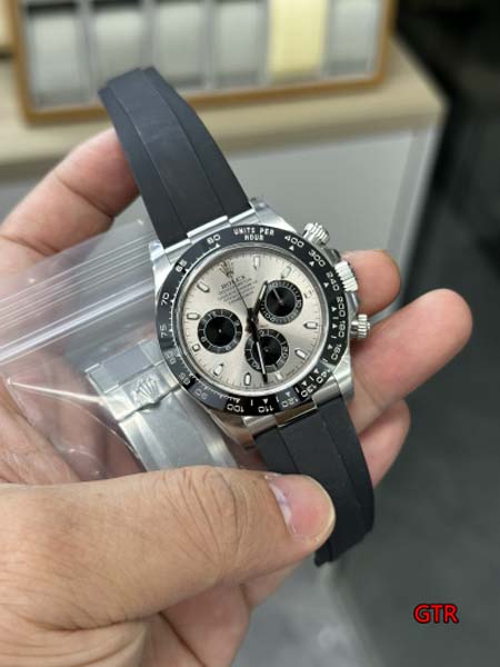 ロレックス高品質42mm自動巻 腕時計