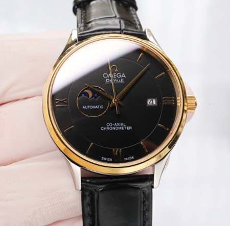 オメガ 高品質40mm自動巻 腕時計