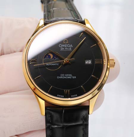 オメガ 高品質40mm自動巻 腕時計