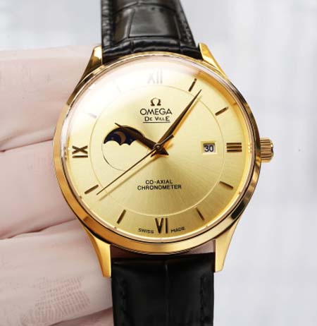 オメガ 高品質40mm自動巻 腕時計