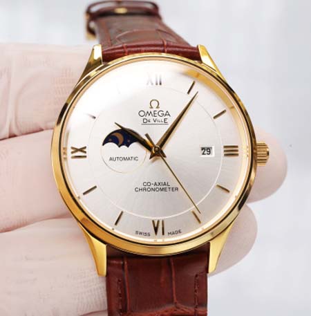 オメガ 高品質40mm自動巻 腕時計