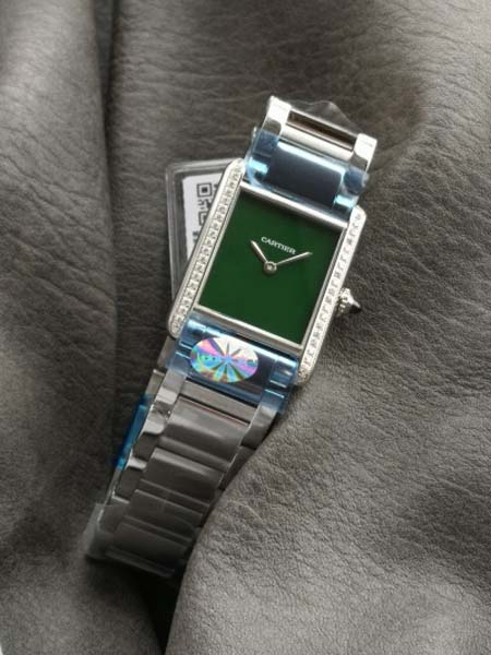 カルティエ 高品質33.7*25.5mm石英電池式 腕時計