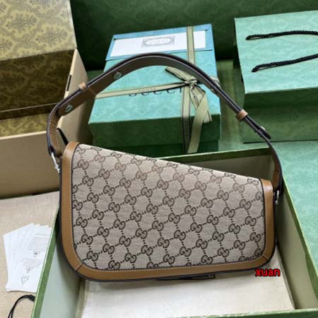 2024年原版復刻新作入荷 グッチ バッグ xuanzi工場 size:26.5（宽）x 10.5-17（高）x 4-8cm