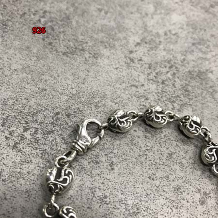 2024年原版復刻新作入荷クロムハーツ925銀 ブレスレット926工場
