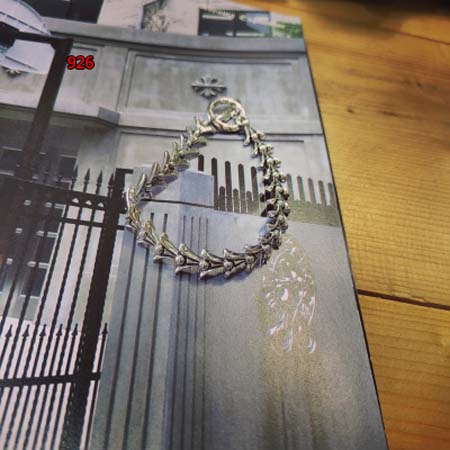 2024年原版復刻新作入荷クロムハーツ925銀 ブレスレット926工場