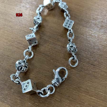 2024年原版復刻新作入荷クロムハーツ925銀 ブレスレット926工場size: