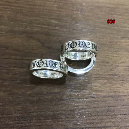 2024年原版復刻新作入荷クロムハーツ925銀 指輪 926工場