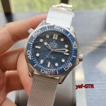 オメガ 高品質石英 42mm 腕時計 yaf工場