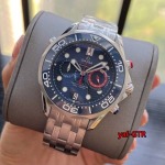 オメガ 高品質石英 41mm 腕時計 yaf工場