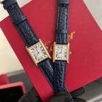 カルティエ 高品質25.5mm*33.7mm石英電池式 腕時計