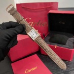 カルティエ 高品質25.5mm*33.7mm石英電池式 腕時計