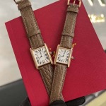 カルティエ 高品質25.5mm*33.7mm石英電池式 腕時計