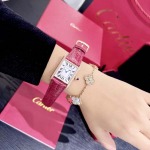 カルティエ 高品質25.5mm*33.7mm石英電池式 腕時計