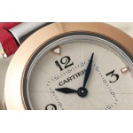 カルティエ 高品質女性30mm自動巻 腕時計