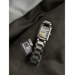 カルティエ 高品質33.7 x 25.5mm 石英電池式腕時計