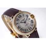 カルティエ 高品質42mm自動巻 腕時計