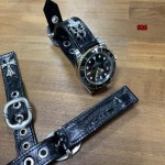 2024年原版復刻新作入荷クロムハーツ925銀 腕時計のバンド 926工場
