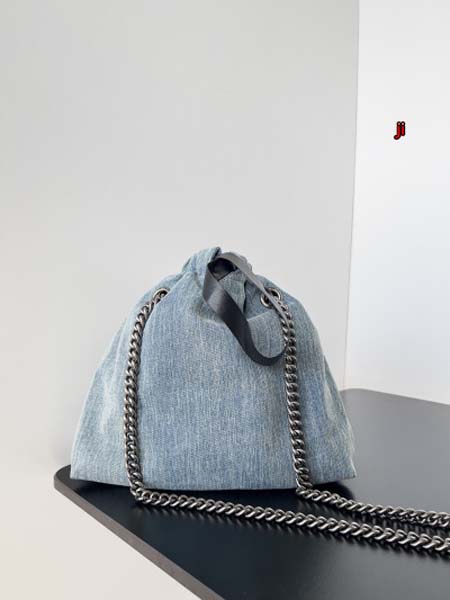 2024年原版復刻新作入荷バレンシアガデニムバッグ JI工場23.9*25.9*9.9