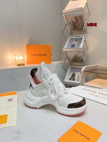 2024年原版復刻新作入荷ルイヴィトン女性スニーカー MSHI工場35-41