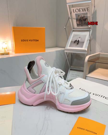 2024年原版復刻新作入荷ルイヴィトン女性スニーカー MSHI工場35-41