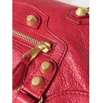 2024年原版復刻新作入荷バレンシアガ羊皮バッグ JI工場23*9*16cm