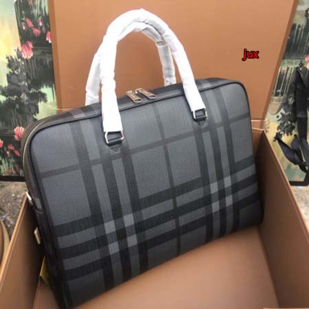 2024年3月高品質新作本革バーバリービジネスカバンメンズjux工場 size:38cm