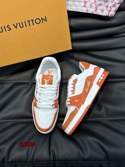 2024年3月22日早春原版復刻新作ルイヴィトンスニーカー chuan工場38-46