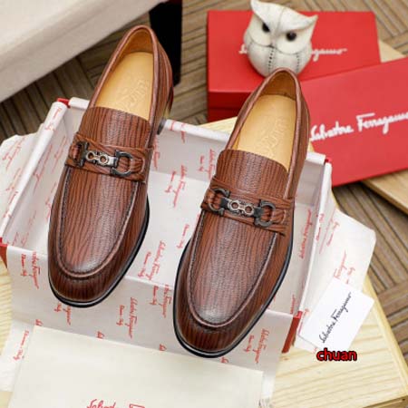 2024年3月25日早春新作入荷フェラガモ 革靴 chuan工場38-47