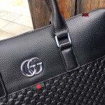 2024年3月高品質新作本革グッチビジネスカバンメンズjux工場 size:38cm