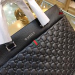 2024年3月高品質新作本革グッチビジネスカバンメンズjux工場 size:38cm