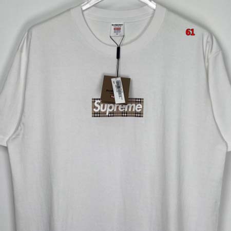 2024年4月15日夏季高品質新作入荷 SUPREME バーバリー半袖 Tシャツ 61工場