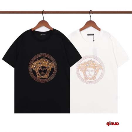 2024年4月25日夏季新作入荷ヴェルサーチ半袖 Tシャツqinuo工場