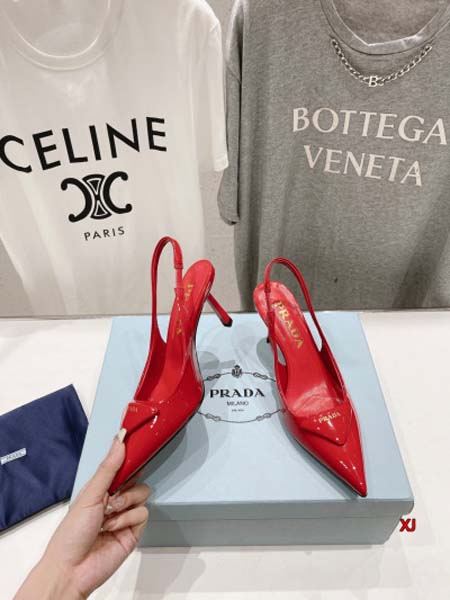 2024年4月29日夏季高品質新作入荷プラダハイヒール 夏靴 xj工場