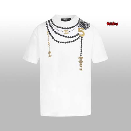 2024年4月11日春夏新作入荷シャネル半袖 Tシャツfei...