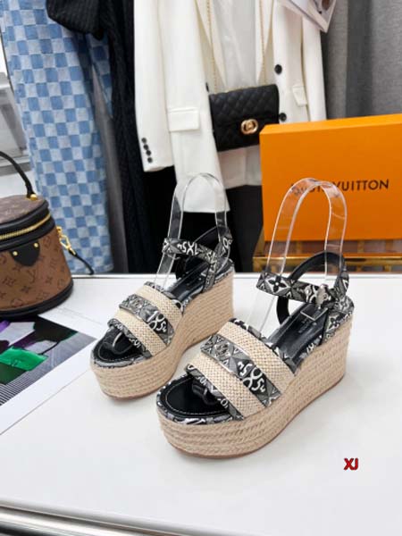 2024年4月26日夏季高品質新作入荷ルイヴィトン夏靴サンダ...