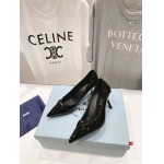 2024年4月29日夏季高品質新作入荷プラダ ハイヒール夏靴 xj工場