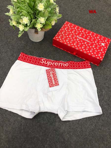2024年新品人気ルイヴィトン&SUPREME メンズ 下着一箱ごとに3枚