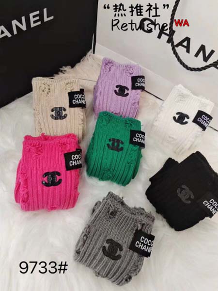 2024年新品人気 シャネル 靴下一箱4足セット