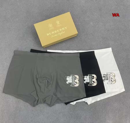 2024年新品人気バーバリー メンズ 下着一箱ごとに3枚