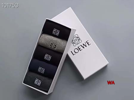 2024年新品人気LOEWE 靴下一箱5足セット