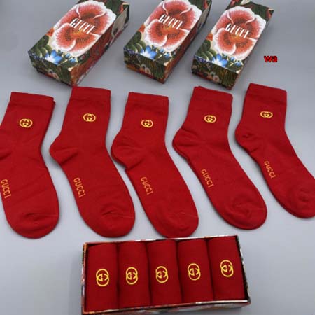 2024年新品人気グッチ 靴下一箱5足セット