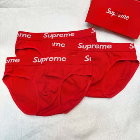 2024年新品人気SUPREME メンズ 下着一箱ごとに3枚