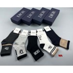 2024年新品人気ディオール 靴下一箱5足セット