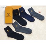 2024年新品人気ルイヴィトン靴下一箱5足セット