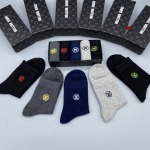 2024年新品人気ルイヴィトン 靴下一箱5足セット