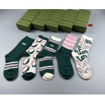 2024年新品人気グッチ 靴下一箱5足セット