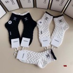 2024年新品人気シャネル靴下一箱5足セット